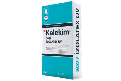 3027 İzolatex UV Dayanımlı Esnek Su Yalıtım Harcı