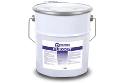 FLEXKIT, bitüm poliüretan esaslı, tiksotropik su yalıtım malzemesi 5 Kg. - Thumbnail