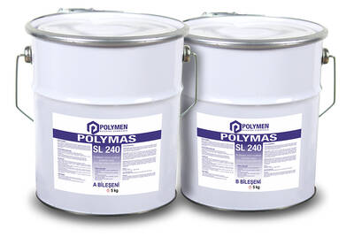 POLYMAS SL 240 poliüretan esaslı, akıcı kıvam derz dolgu mastiği