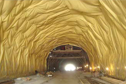 GEOSER - Tünel Tipi Sinyal Tabakalı PVC Geomembran